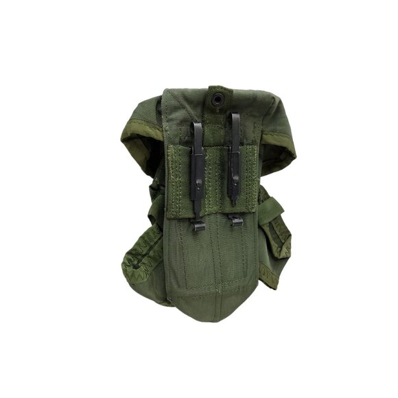 vintage military u.s. small arms extra ammo m16 10 round side carry case - Picture 4 of 5